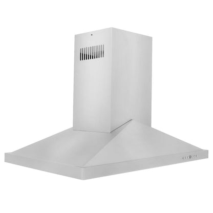 ZLINE 30 in. Convertible Vent Island Mount Range Hood in Stainless Steel (GL1i-30)