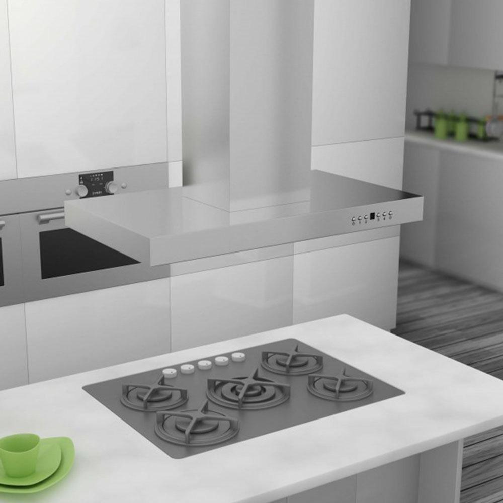 ZLINE 42 in. Convertible Vent Island Mount Range Hood in Stainless Steel (KE2i-42)