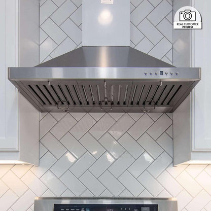 ZLINE 36 in. Convertible Vent Outdoor Approved Wall Mount Range Hood in Stainless Steel (KB-304-36)