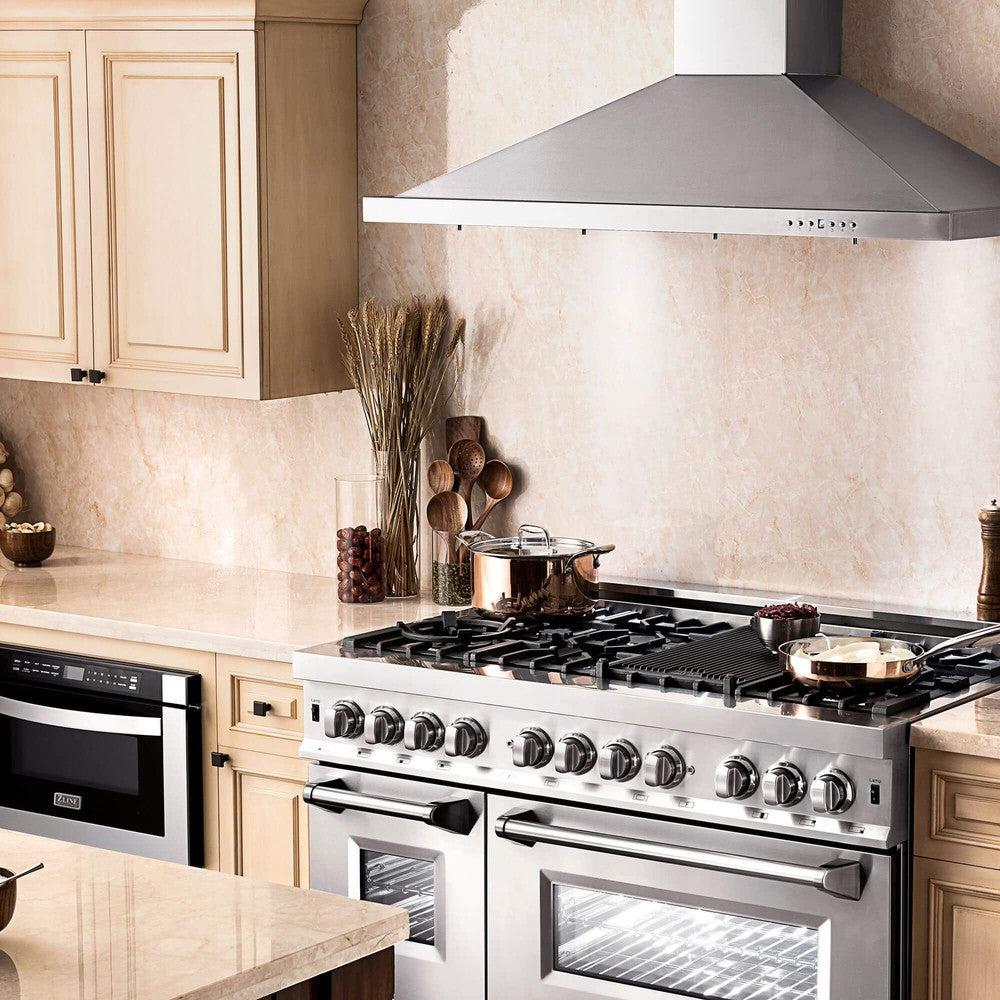 ZLINE 30 in. Convertible Vent Outdoor Approved Wall Mount Range Hood in Stainless Steel (KB-304-30)