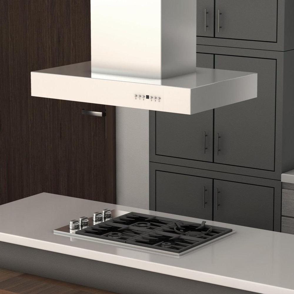 ZLINE 48 in. Ducted Outdoor Island Mount Range Hood in Stainless Steel (KECOMi-304-48)