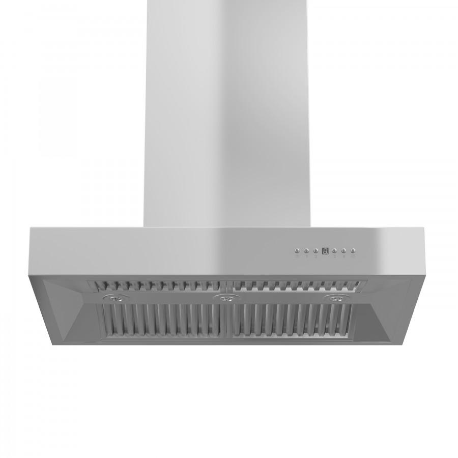 ZLINE 48 in. Ducted Professional Island Mount Range Hood in Stainless Steel (KECOMi-48)