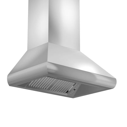 ZLINE 30 in. Professional Convertible Vent Wall Mount Range Hood in Stainless Steel (587-30)