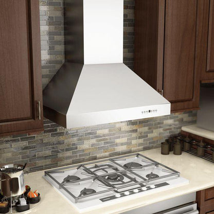 ZLINE 42 in. Professional Ducted Wall Mount Range Hood in Stainless Steel (697-42)