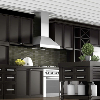 ZLINE 60 in. Professional Ducted Wall Mount Range Hood in Stainless Steel (697-60)