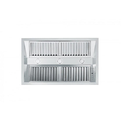 ZLINE 46 in. Ducted Island Mount Range Hood Insert in Stainless Steel (721i-46)