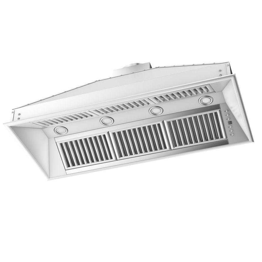 ZLINE 28 in. Ducted Island Mount Range Hood Insert in Stainless Steel (721i-28)