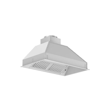 ZLINE 34 in. Remote Blower Ducted Range Hood Insert in Stainless Steel (721-RD-34)