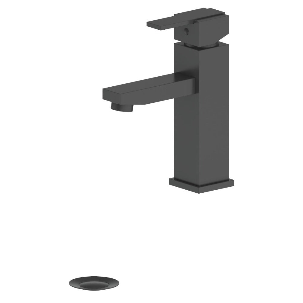 ZLINE Autograph Edition Spooner Single Handle Bath Faucet in Matte Black (SPN-BF-MB)