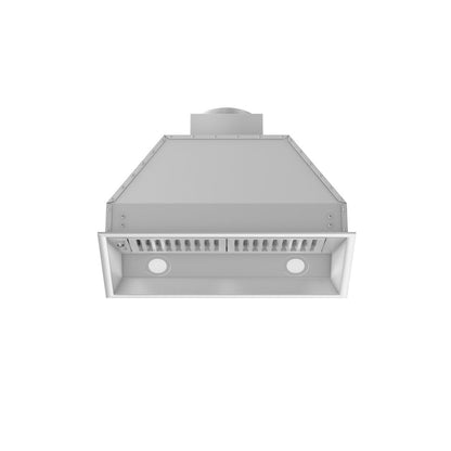 ZLINE 28 in. Ducted Wall Mount Range Hood Insert in Stainless Steel (695-28)