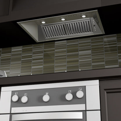 ZLINE 34 in. Ducted Wall Mount Range Hood Insert in Stainless Steel (721-34)