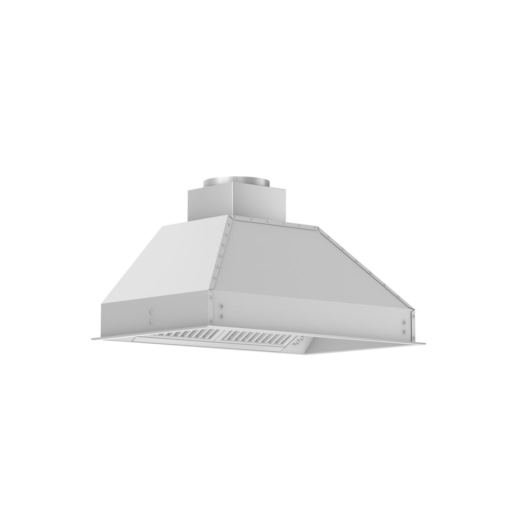 ZLINE 34 in. Ducted Wall Mount Range Hood Insert in Outdoor Approved Stainless Steel (721-304-34)