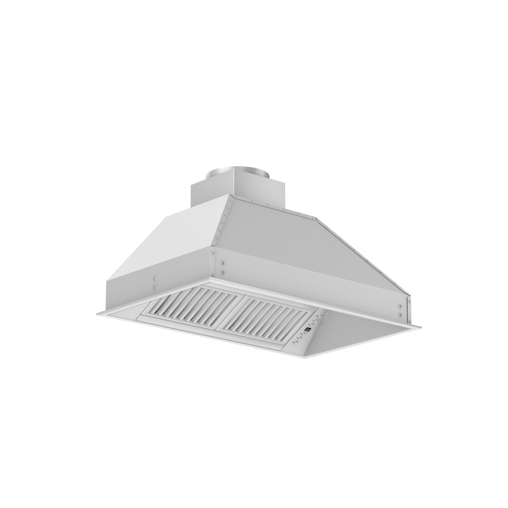 ZLINE 40 in. Ducted Wall Mount Range Hood Insert in Outdoor Approved Stainless Steel (721-304-40)