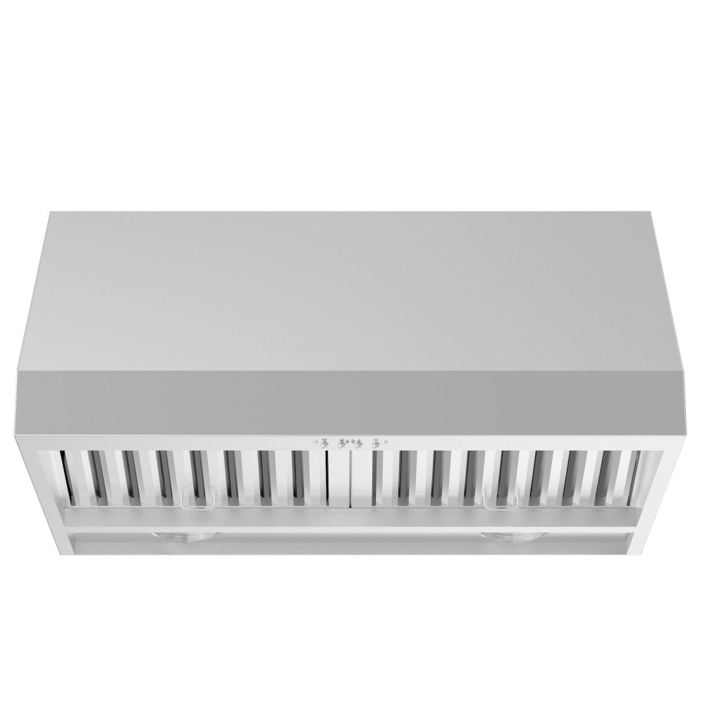 ZLINE 42 in. Convertible Vent Under Cabinet Range Hood in Stainless Steel (523-42)