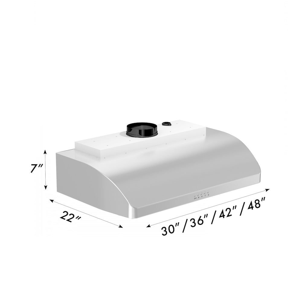 ZLINE 30 in. Ducted Under Cabinet Range Hood in Stainless Steel (625-30)