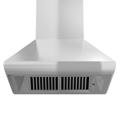 ZLINE 36 in. Professional Ducted Wall Mount Range Hood in Stainless Steel (687-36)