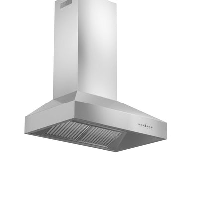 ZLINE 42 in. Ducted Wall Mount Range Hood in Outdoor Approved Stainless Steel (697-304-42)