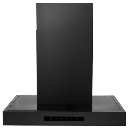 ZLINE 30 in. Convertible Vent Wall Mount Range Hood in Black Stainless Steel (BSKEN-30)