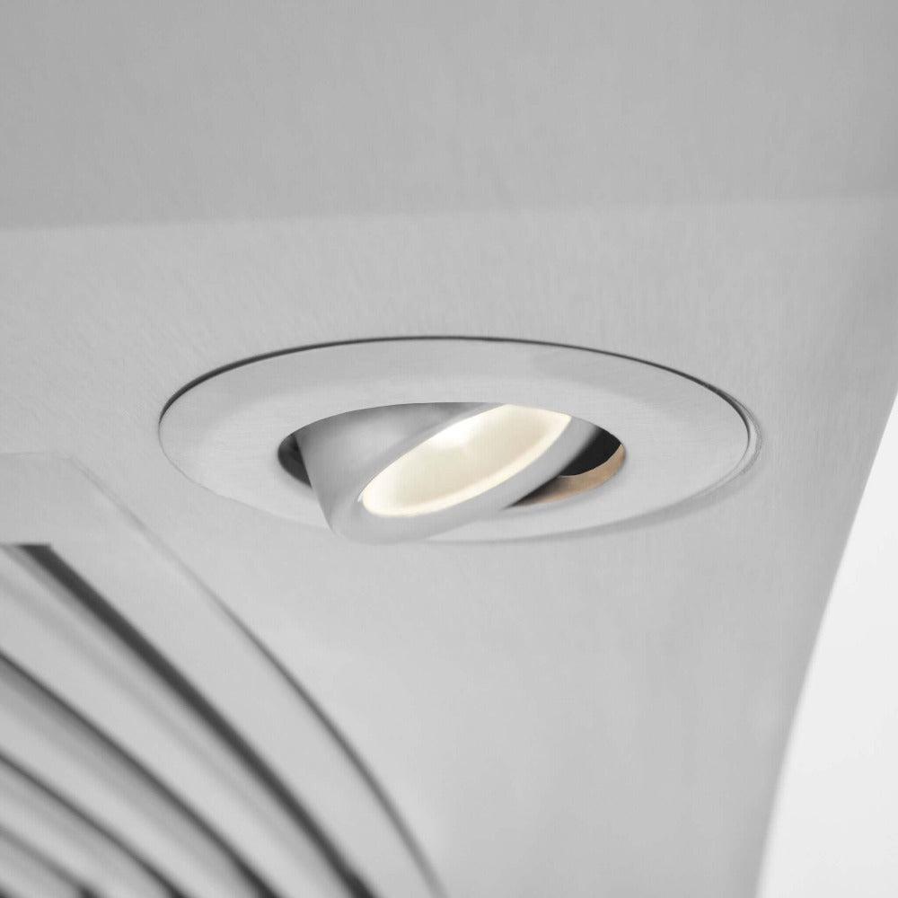 ZLINE 36 in. Convertible Vent Wall Mount Range Hood in Stainless Steel and Glass (KN4-36)