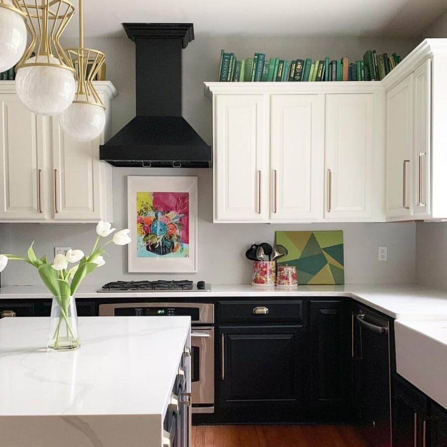 ZLINE 36 in. Convertible Vent Wooden Wall Mount Range Hood in Black (KBCC-36)