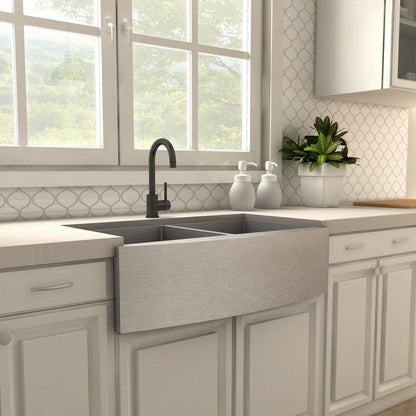 ZLINE Autograph Edition Renoir Single Handle Kitchen Faucet in Matte Black (REN-KF-MB)